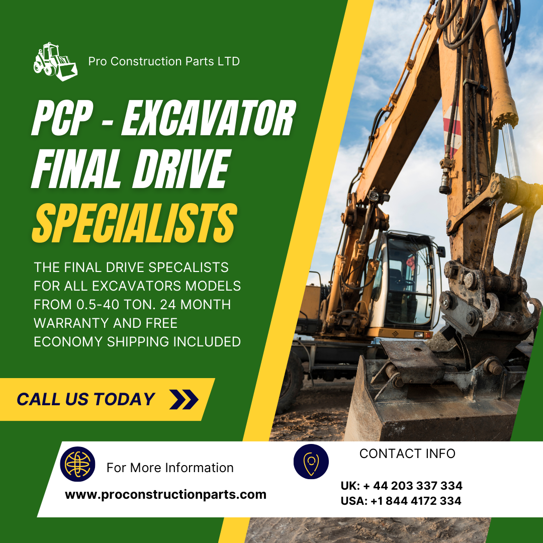 Why choose PCP for your final drive & track motor needs?